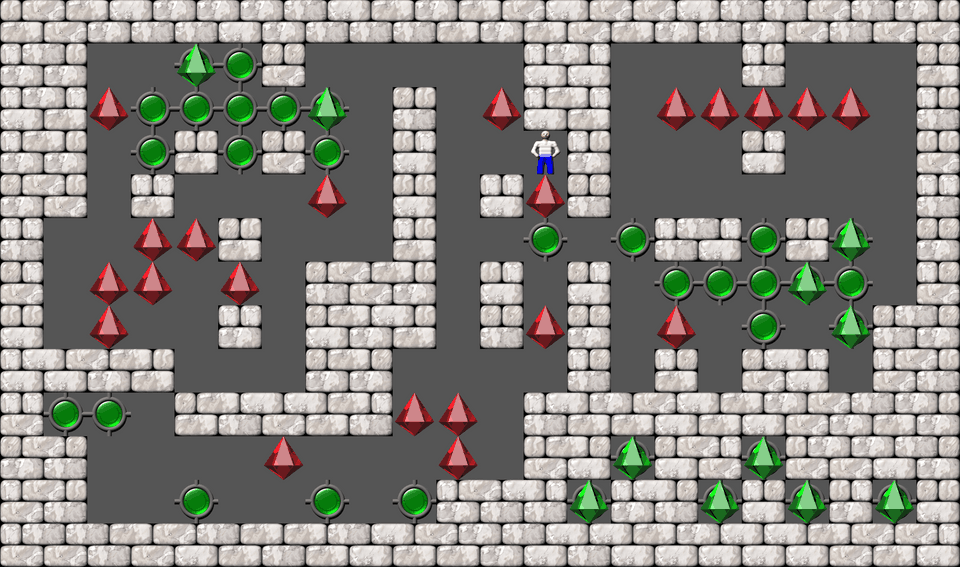 Sokoban Rebus 1 level 2